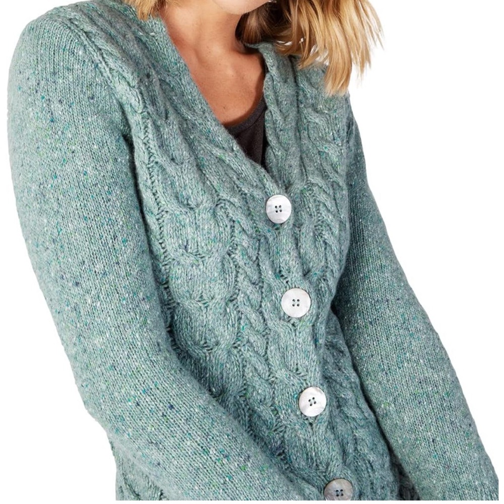 Islander Women's Cable Knit Cardigan